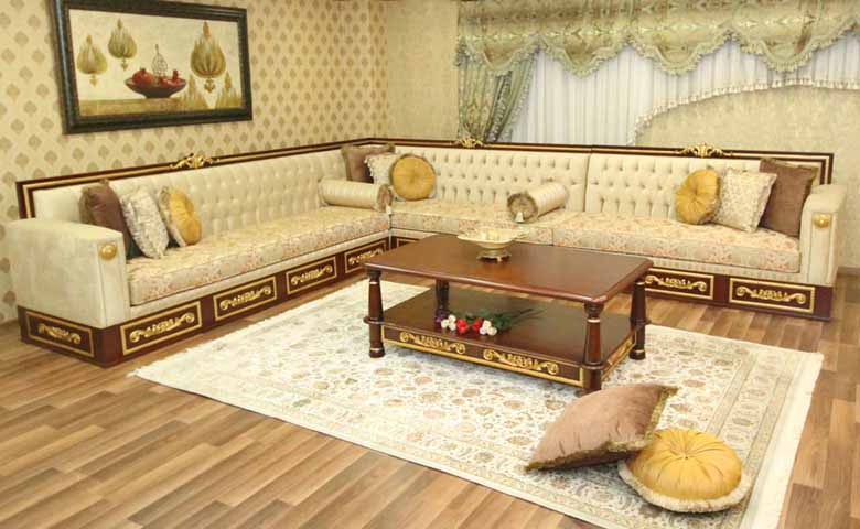 Klasik salon köşe koltuk