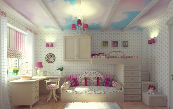 yatak-odası-tavan-dekorasyonu